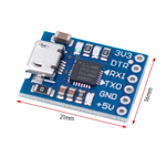 Преобразователь интерфейса MCU2012 mini USB-TTL на CP2102