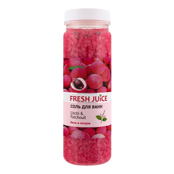 Vanna üçün duz \ Соль для ванн Fresh Juice Litchi&amp;Patchouli 700 г