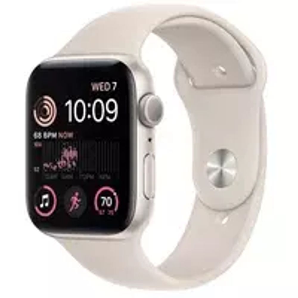 Умные часы Apple Watch Series SE Gen 2 40 мм Aluminium Case, starlight Sport Band (R)
