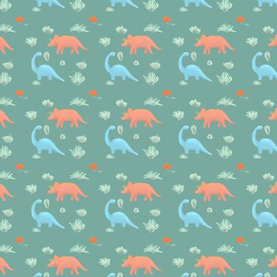 Dino blue small