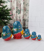 Матрёшка "С курочкой" традиция 5м 15см пузатая