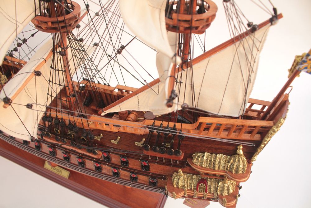 Van Der Heijden Модель парусника Wasa, Швеция