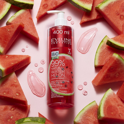 Eveline Cosmetics Bio Organic Natural Watermelon - интенсивный увлажняющий гель для очень сухой кожи /   400  ml  / GTIN 5903416024392