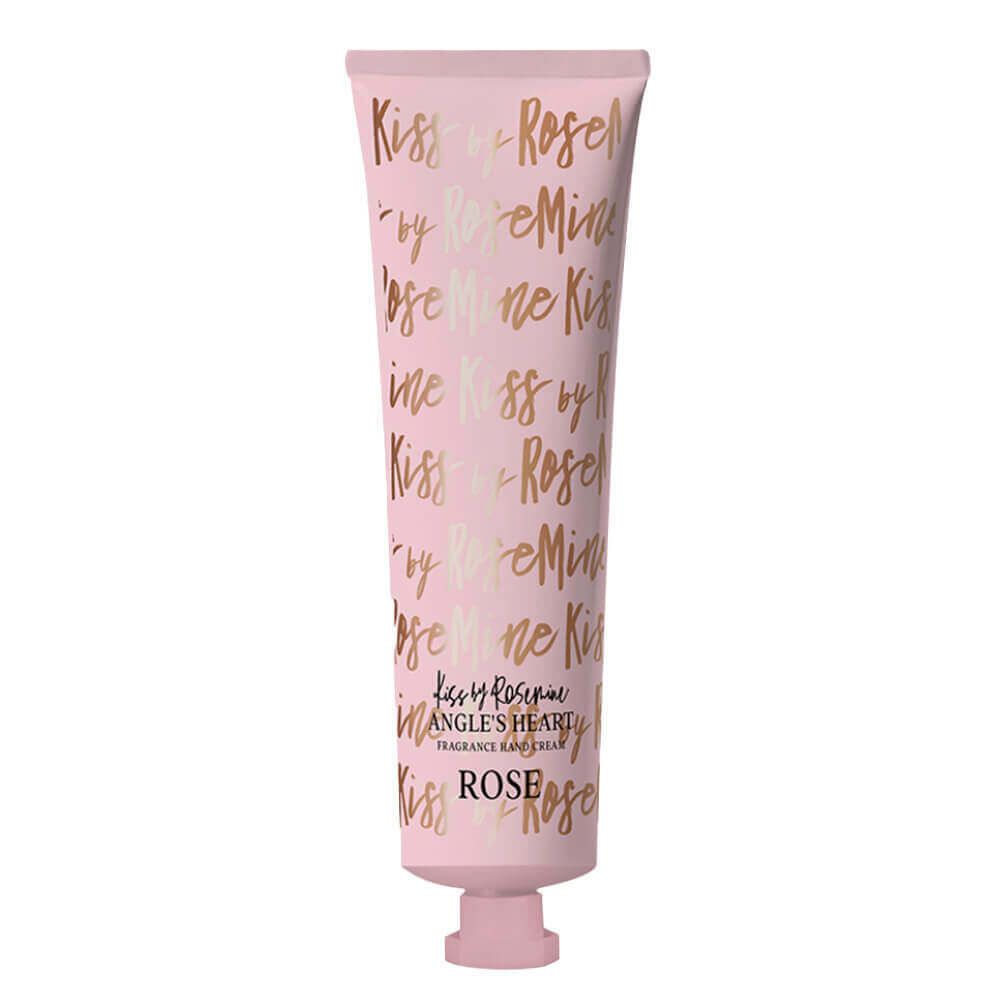 Крем для рук с ароматом белых цветов и трав Kiss by RoseMine Fragrance Hand Cream Angel&#39;s Rose, 60мл