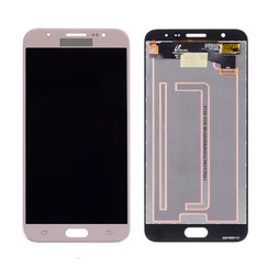 Дисплей для Samsung J7 Prime G610 в сборе с тачскрином Dual sim (золотой)