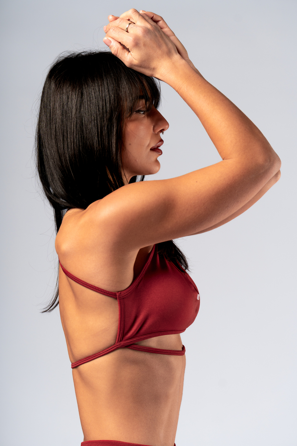 Топ-бра Open-Back Sports Bra POWER 890 RED