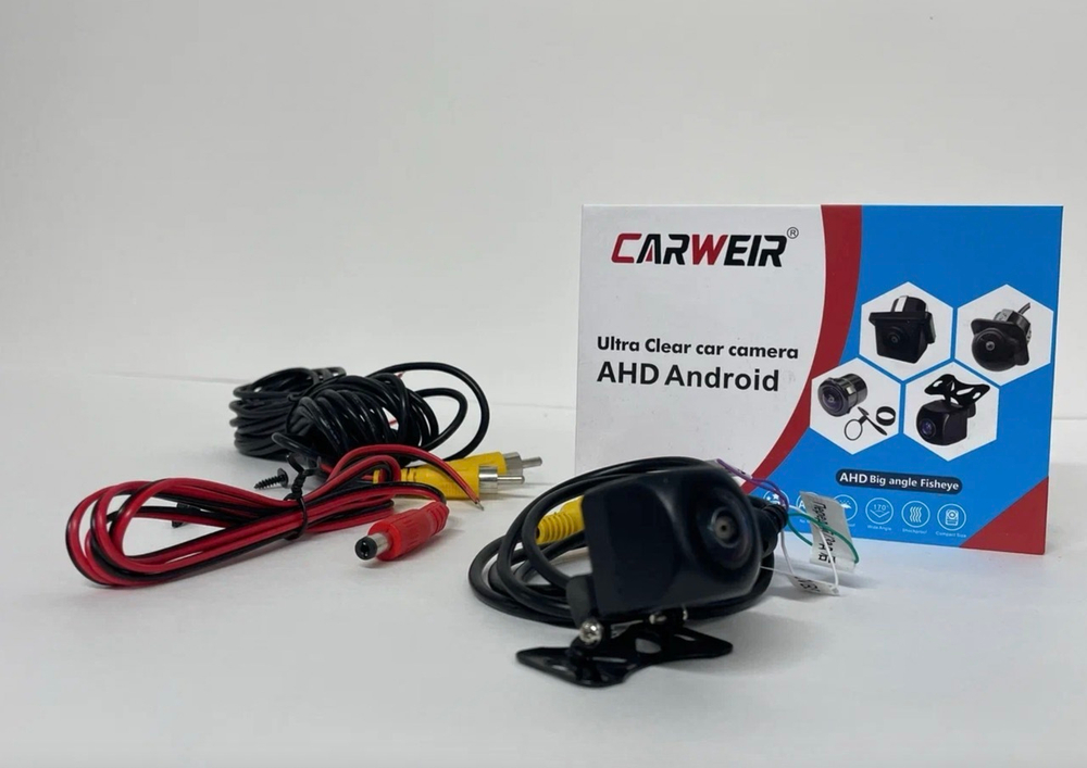 Камера заднего вида 661B Fisheye, 180 градусов, 12v, IP66, 720р, CARWEIR, широкоугольная камера, черный, CAM WW, TG (1 шт.)