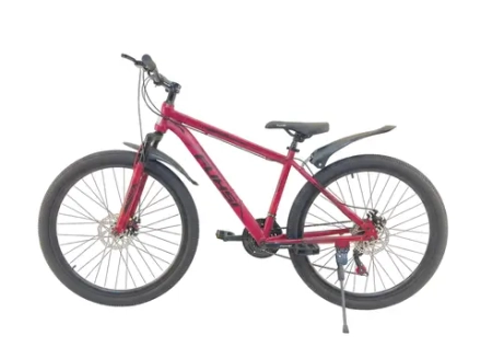 Велосипед Fuhsi 27.5" 21скор (стальная рама, диск. тормоз) Красный (FU-27.5-2)