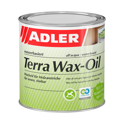 Terra Wax-Oil — масло с воском на водной основе для дерева внутри помещений | Adler (Австрия)