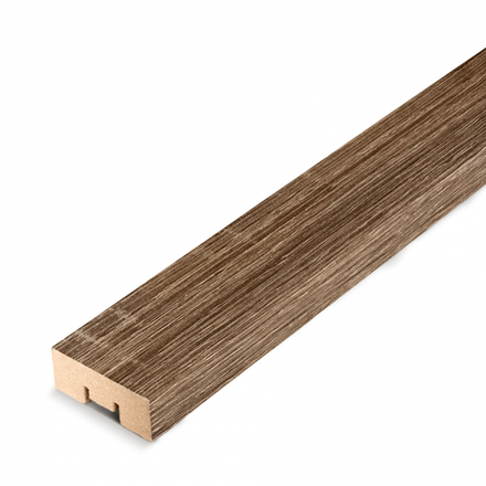 Интерьерная рейка МДФ STELLA Бриона Standart Дуб Винтаж 16*40*2700 мм