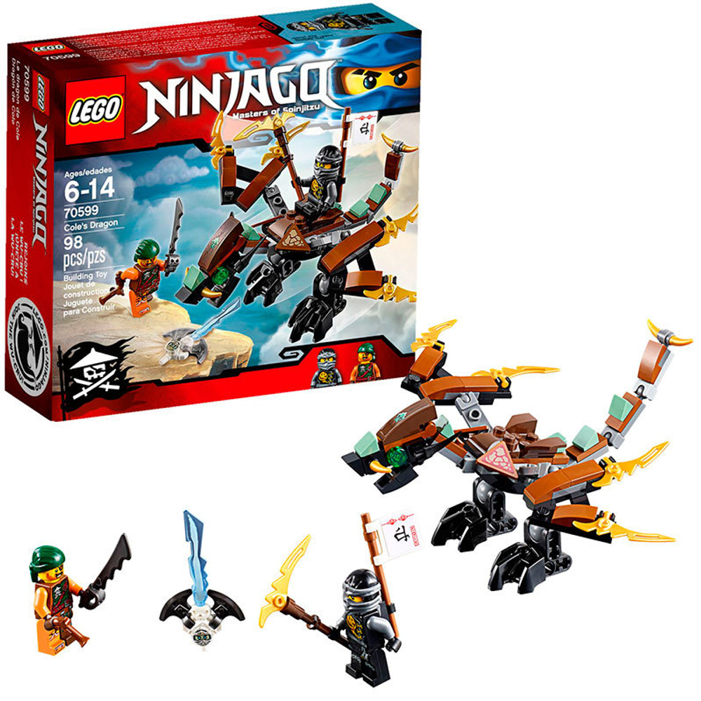 LEGO Ninjago: Дракон Коула 70599 — Cole's Dragon — Лего Ниндзяго