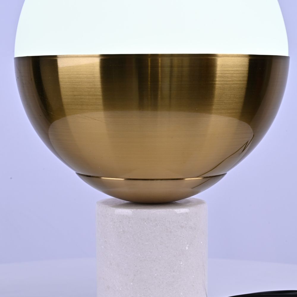 Настольная лампа Geneva Globe Marble