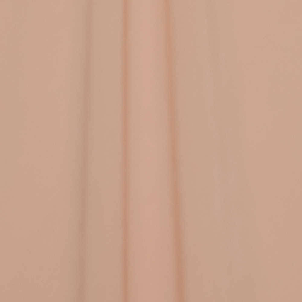 Шёлковый крепдешин (70 г/м2) бежево-персикового цвета