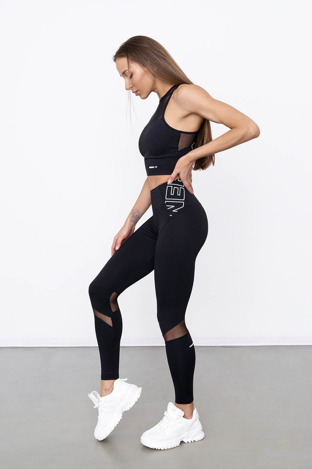 Женские лосины Nebbia 443 fit  activewear high-waist leggings black