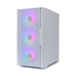 Корпус BaseTech eXtreme GFX-06, Без БП, mATX, белый, 4xFRGB FAN, 2xUSB2, 1xUSB3, бок: закалённое стекло (BT-GFX-06W-MESH-4F-RGB)