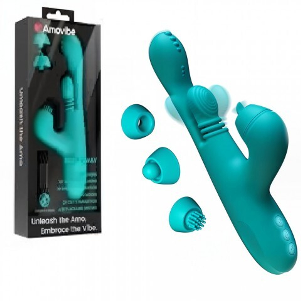 Инновационный вибратор кролик Sensa Sway технологией массажа на 360 градусов