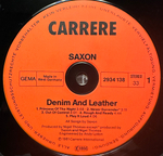 Saxon - Denim And Leather (Германия 1981г.)