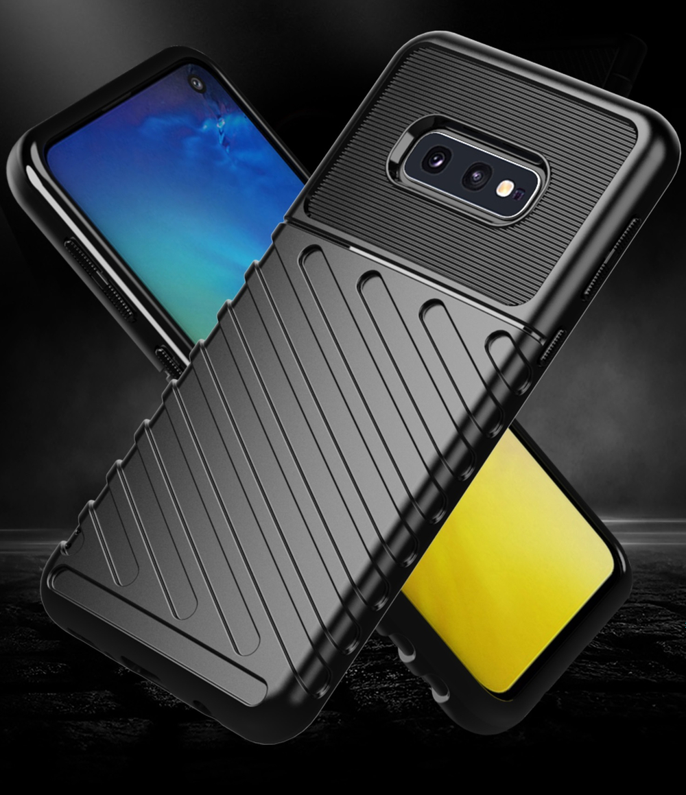 Чехол для Samsung Galaxy S10e цвет Black (черный), серия Onyx от Caseport