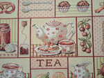 Декоративная гобеленовая салфетка Чайная 32х45