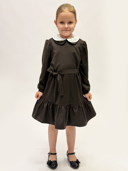 Платье школьное для девочки 7-10 лет
