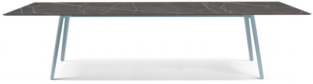 Стол ламинированный Scab Design Squid, голубой, черный мрамор Сахара