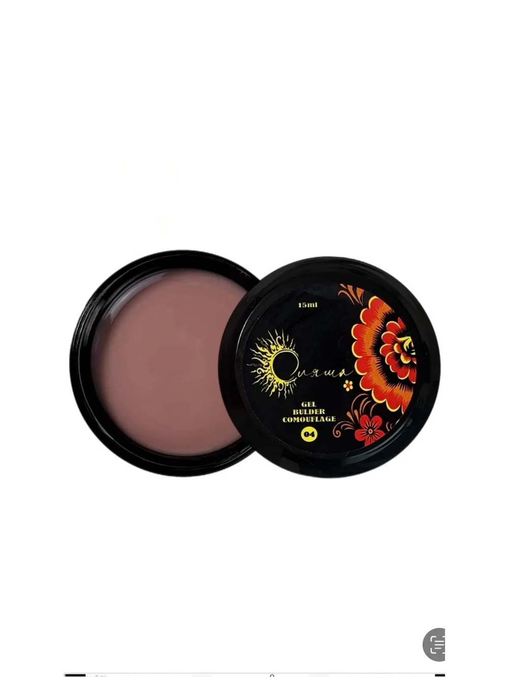 Гель для наращивание ногтей камуфляж