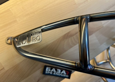 Custom Enduro Защита резонатора (нерж.) KTM tbi