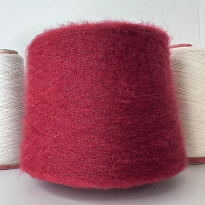 GLARE - Botto Giuseppe; 78% вспушенный меринос, 16% п/а, 6% люрекс; 1200м/100гр; col. 1169, цвет: красный Dior; S704