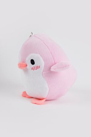 Игрушка брелок Пингвин, Нежно-розовый