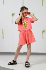 Костюм для девочки Вива-2 Виотекс КОРАЛЛОВЫЙ