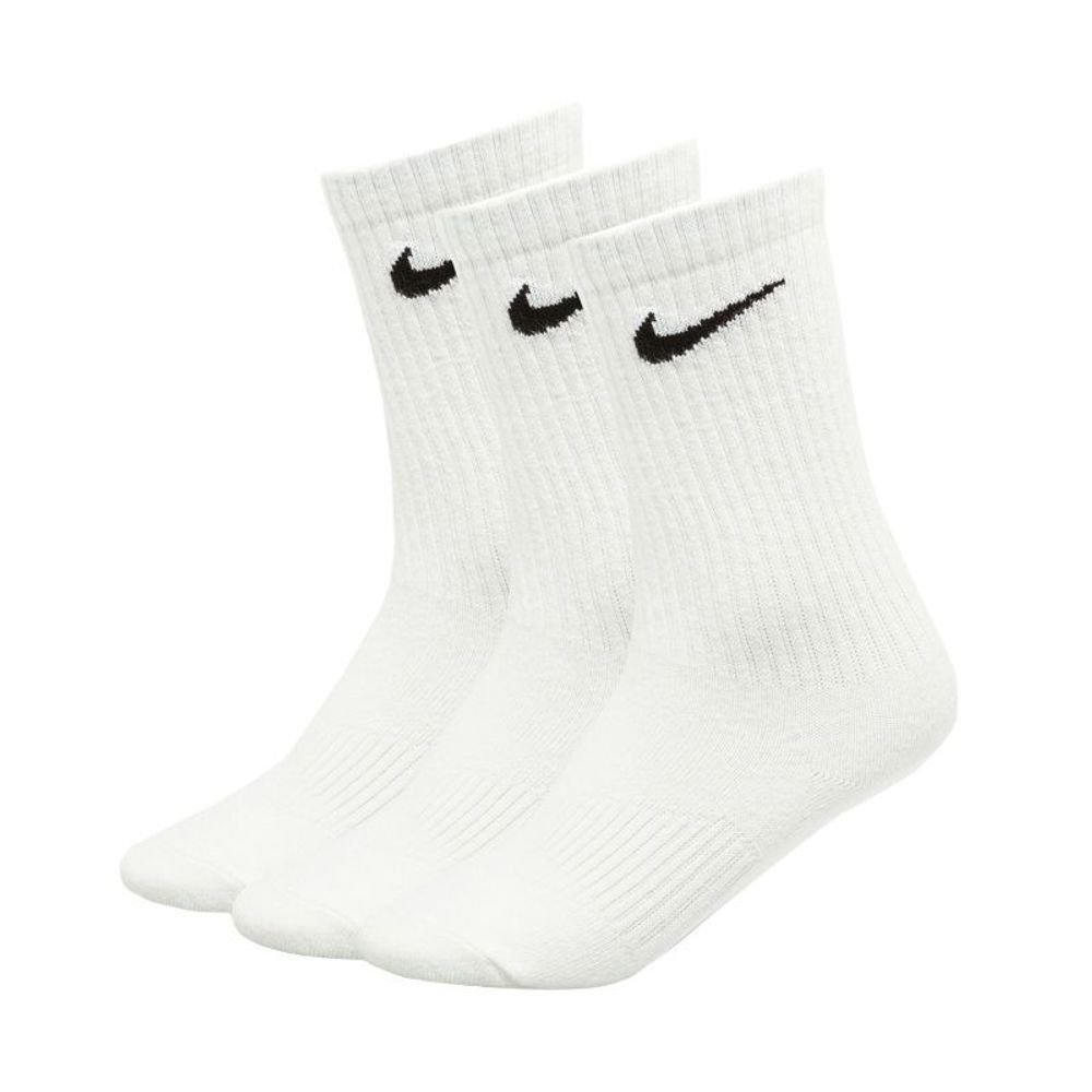 Теннисные носки Nike Everyday Cotton Lightweight Crew 3P - white/black