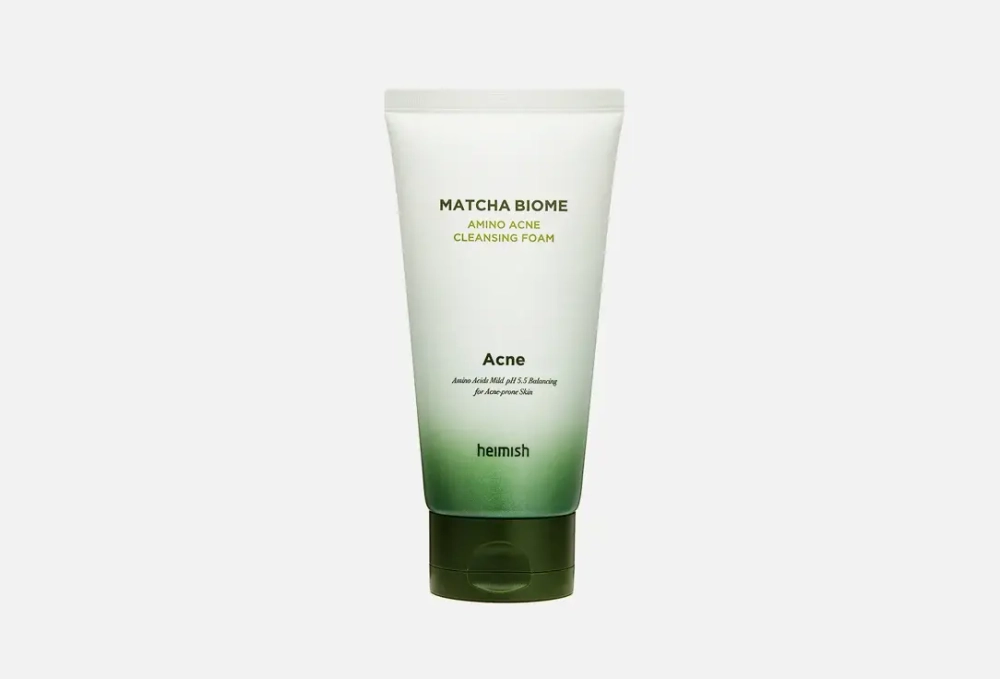 Heimish Противовоспалительная пенка с матчей и пробиотиками Heimish Matcha Biome Amino Acne Cleansing Foam (150 мл)
