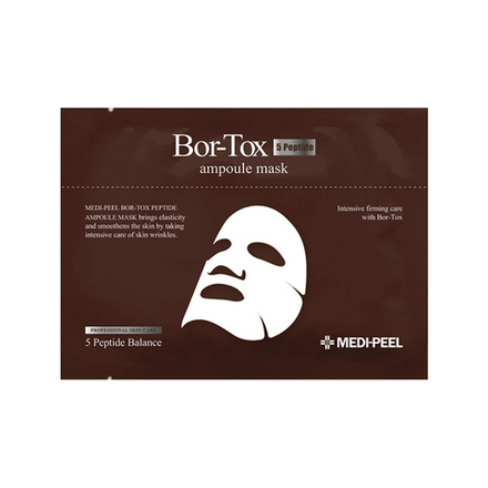 Маска ампульная с эффектом ботокса Medi-Peel Bor-Tox 5 Peptide Ampoule Mask, 30 мл