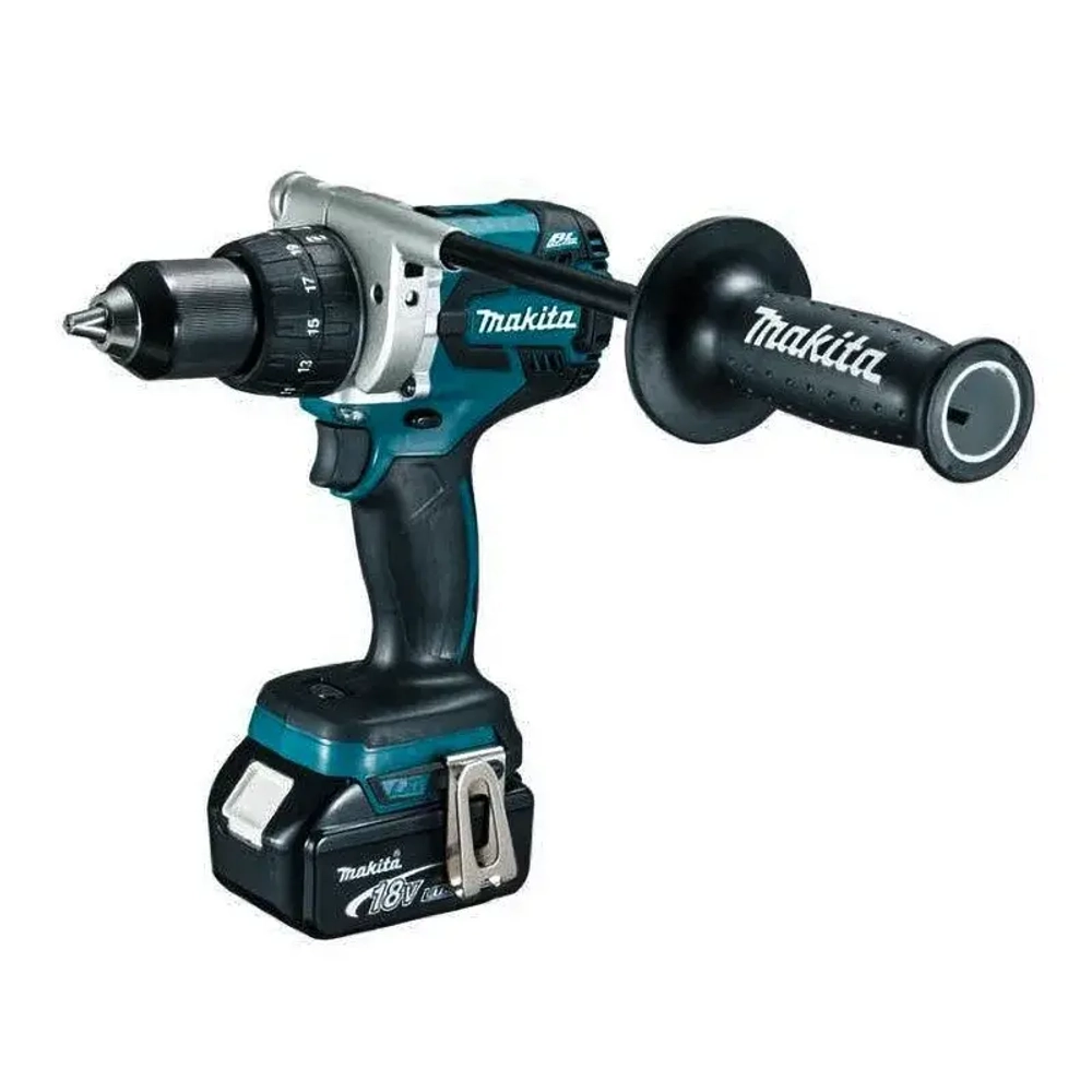 Makita DDF481RTE дрель-шуруповер (2 x 5 Ач, ЗУ)