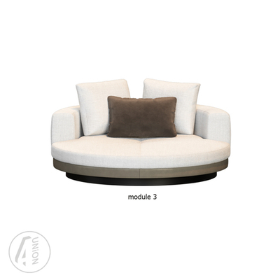Connery sofa by Minotti Set 4 module 3