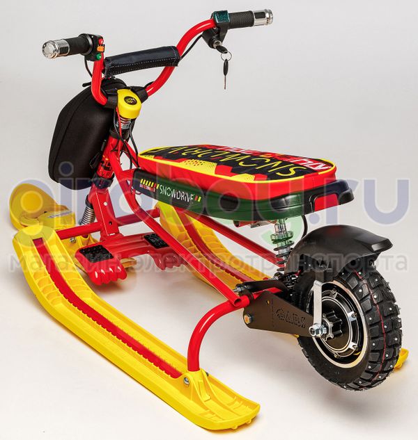 Детский электроснегокат BARS Lite 500W - Красный