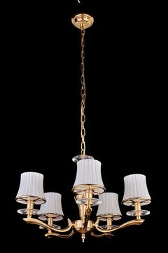 Подвесная люстра LE7950/5 GD золото Giorgia Leon
