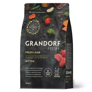 Grandorf Fresh Сухой корм для котят и беременных кошек с ягненком и бататом