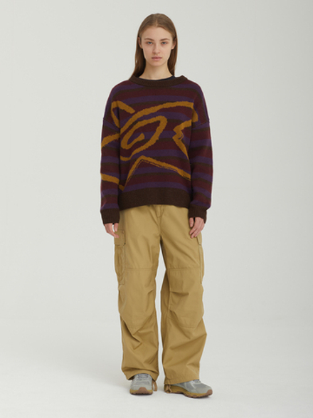 Женский Свитер Cosmic Striped