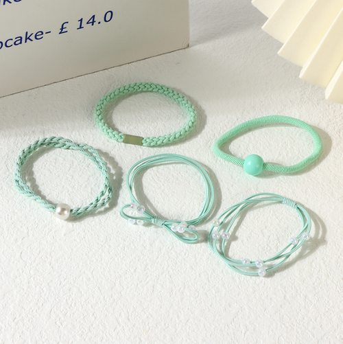 Набор резинок для волос "Green Series"