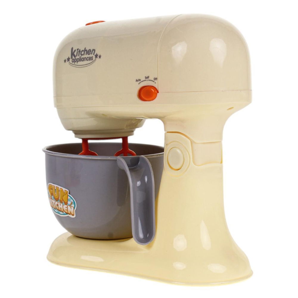 Миксер с аксессуарами 18см, красный, коробка 8023-10