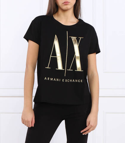 Футболка Armani Exchange - черный(8NYTMX YJG3Z)