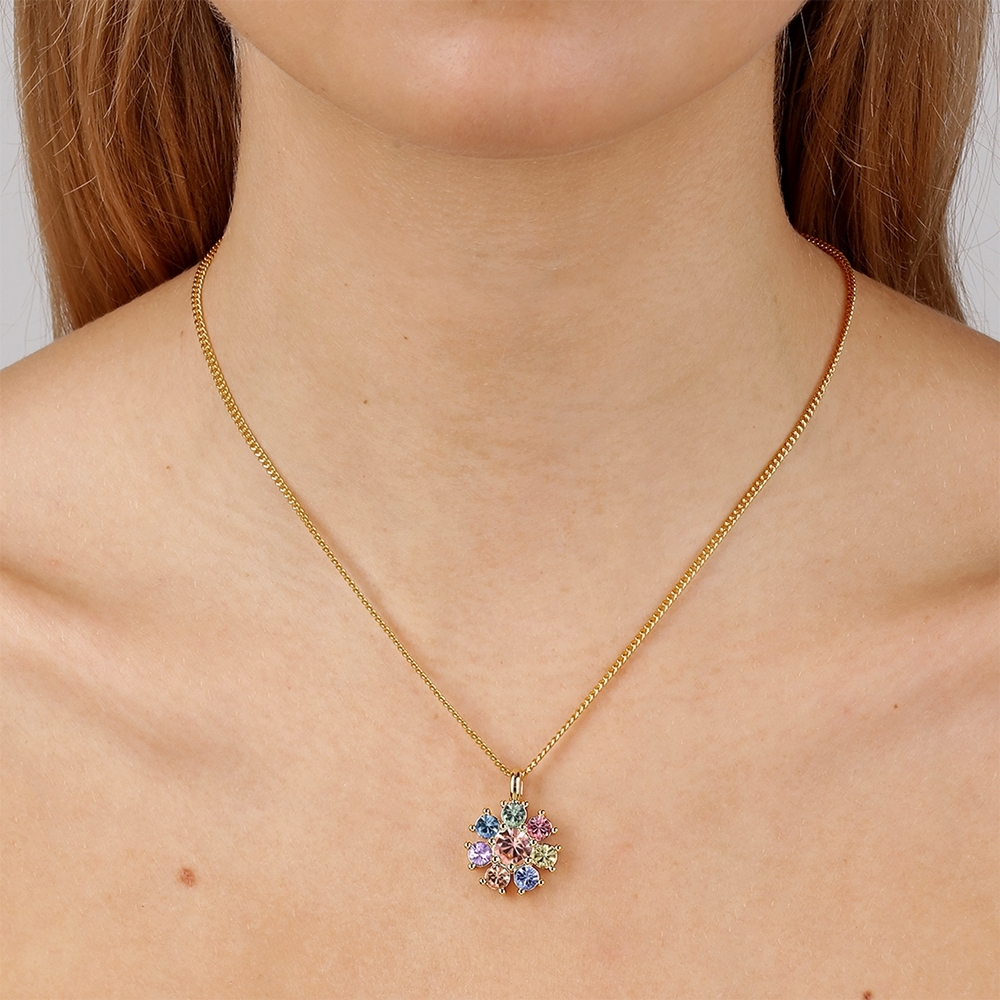 Колье Dyrberg Kern DELISE SG PASTEL MULTI / WHITE PEARL 460516