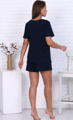 [m]Комплект женский шорты+футболка ТК-3386