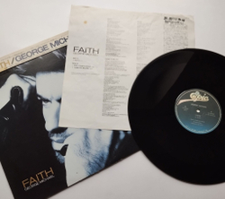 Винтажная виниловая пластинка LP George Michael Faith (Japan 1987) (Obi) Maxi Single