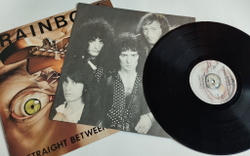 Винтажная виниловая пластинка LP Rainbow Straight Between The Eyes (Japan 1982) (No Obi) (EX)