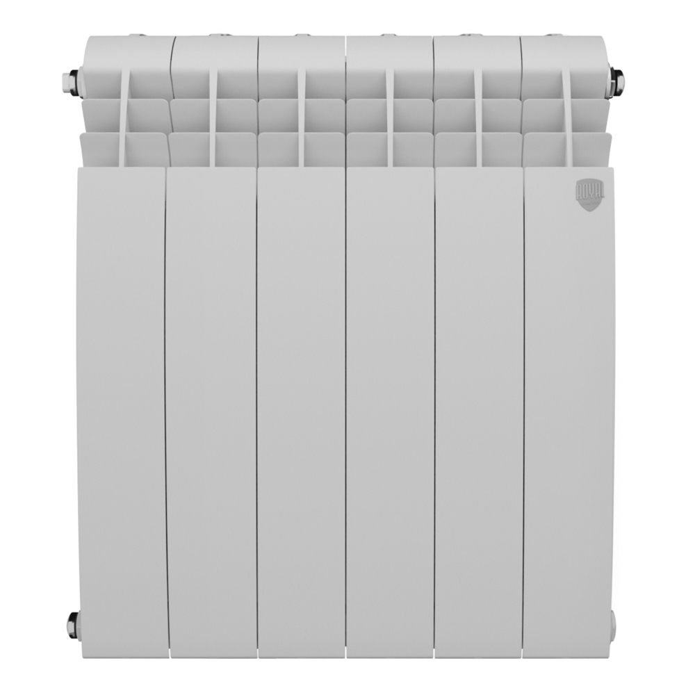Радиатор биметаллический Royal Thermo BiLiner 500 Bianco Traffico 6 секций
