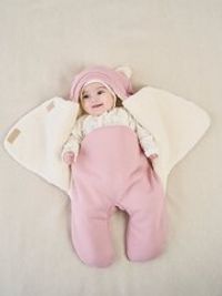 Конверт-звездочка "Пудра" с прорезями для ремней безопасности 0+