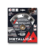 Диск пильный ТОНКИЙ тв. спл. METALLICA Ultra 165x30/20/16 мм, 60 зуб, Т 2,0 мм по алюминию, пласт.
