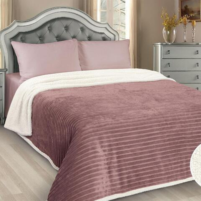 Плед Лондон диз.G-20 160х230см, иск мех, 400 г/м пэ100%